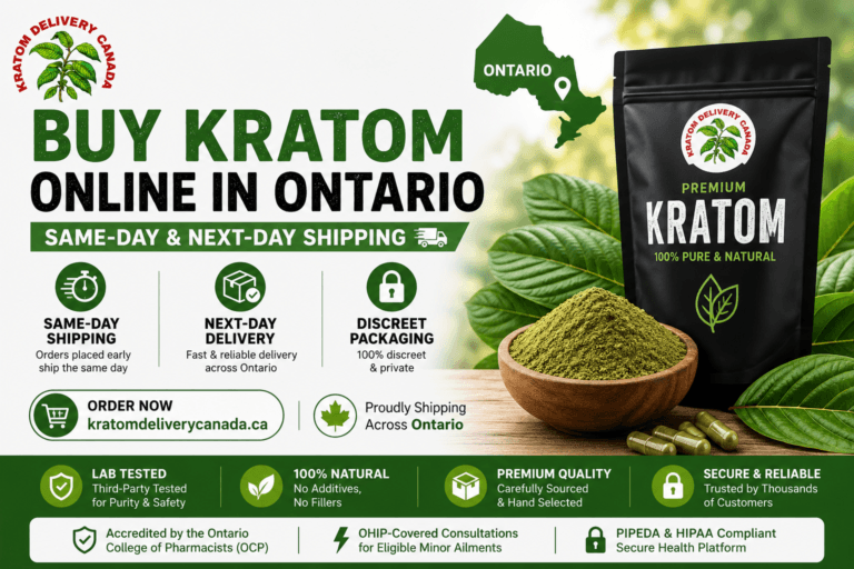 Buy Kratom Online in Ontario, Canada