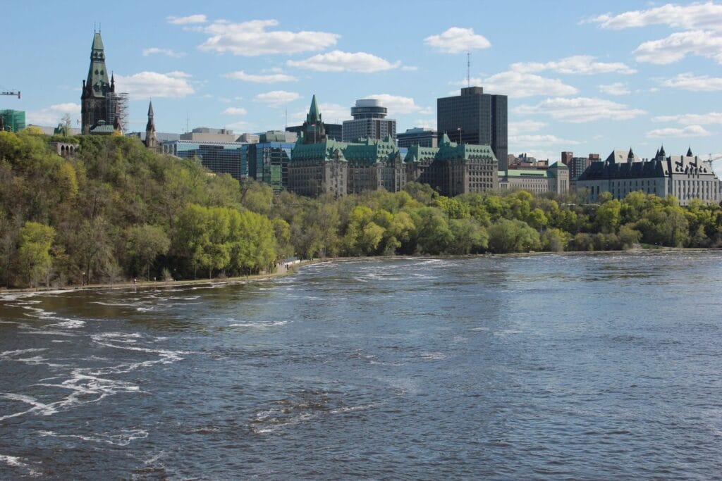 Parliament Hill in Ottawa, Ontario, part of the Kratom Delivery Canada shipping area